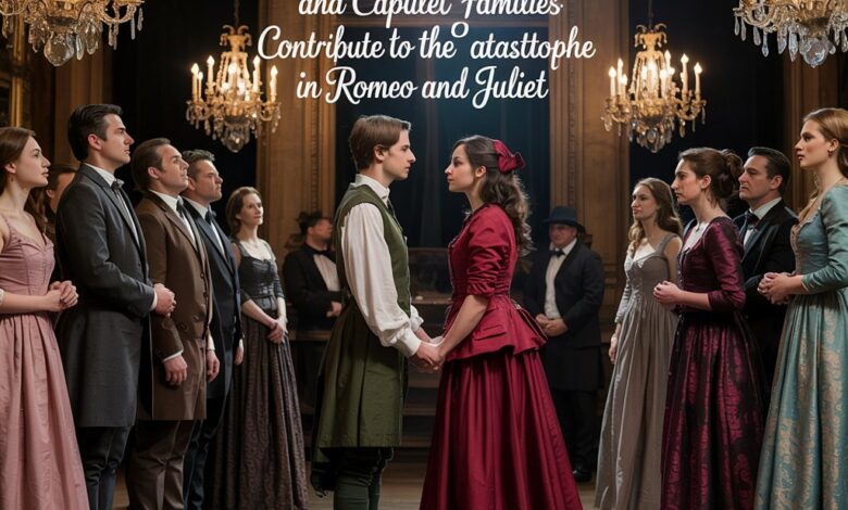 How Do the Montague and Capulet Families Contribute to the Catastrophe in Romeo and Juliet?