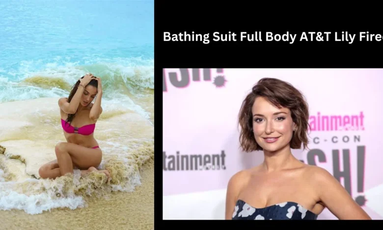 Bathing Suit Full Body AT&T Lily Fired