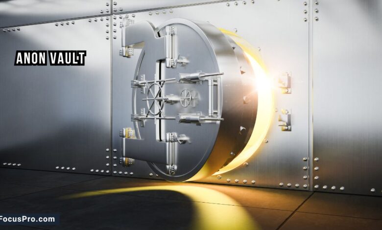 Anon Vault lock security lock vault