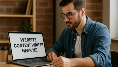 Website Content Writer Near Me