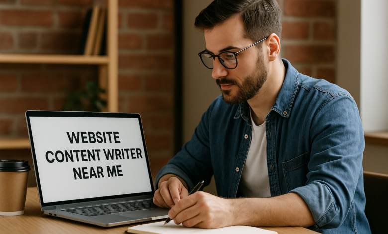 Website Content Writer Near Me