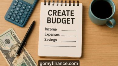 gomyfinance.com Create Budget